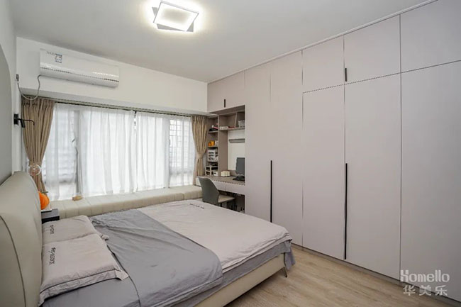 105㎡四居，高檔且實用的簡約主題，體驗寬敞舒心的現代生活